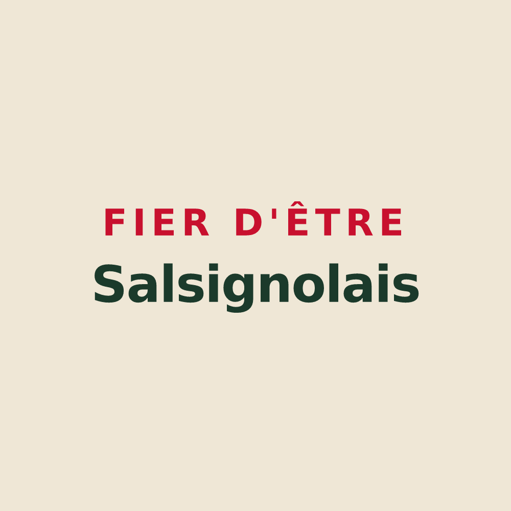 Tote bag « Fier d'être Salsignolais » — design pour Salsigne