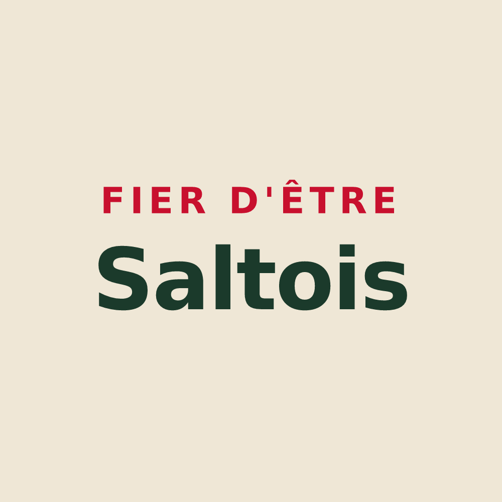 Tote bag « Fier d'être Saltois » — design pour Salt-en-Donzy