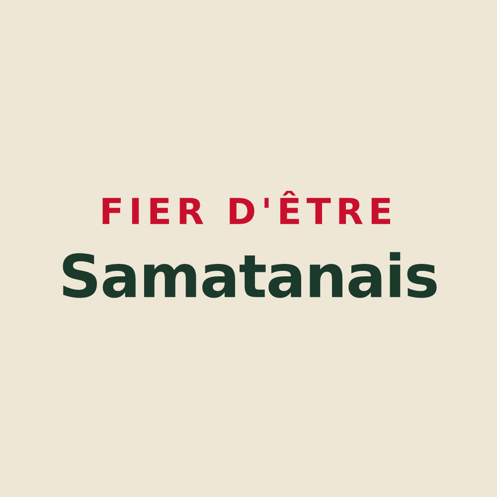 Tote bag « Fier d'être Samatanais » — design pour Samatan