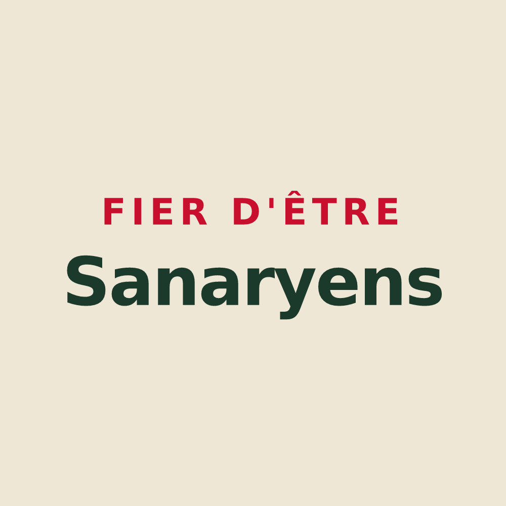 Tote bag « Fier d'être Sanaryens » — design pour Sanary-sur-Mer