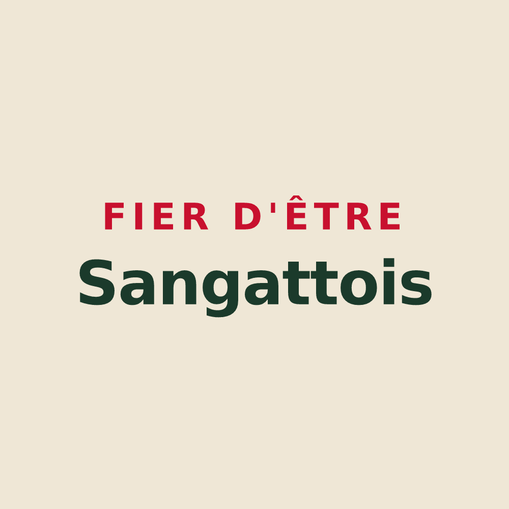 Tote bag « Fier d'être Sangattois » — design pour Sangatte