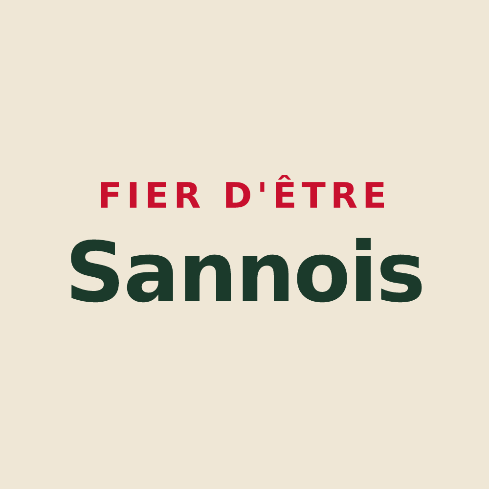 Tote bag « Fier d'être Sannois » — design pour Sannes