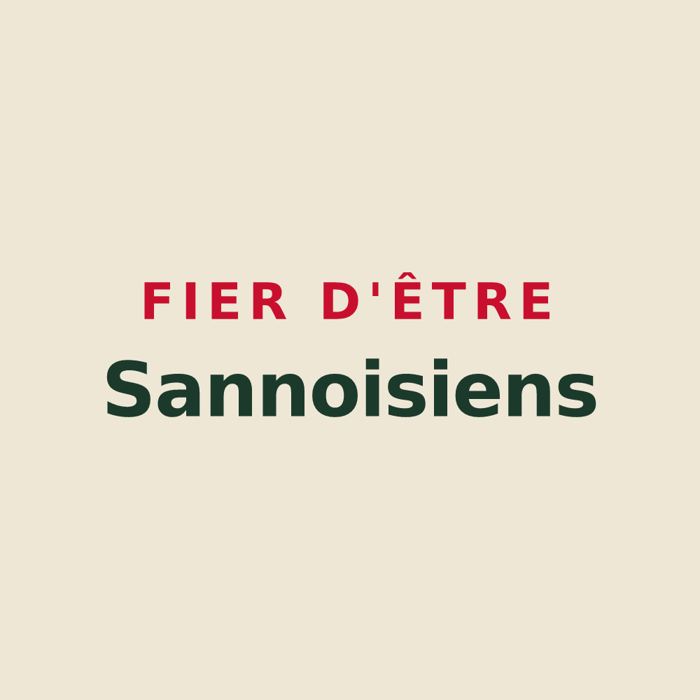 Tote bag « Fier d'être Sannoisiens » — design pour Sannois