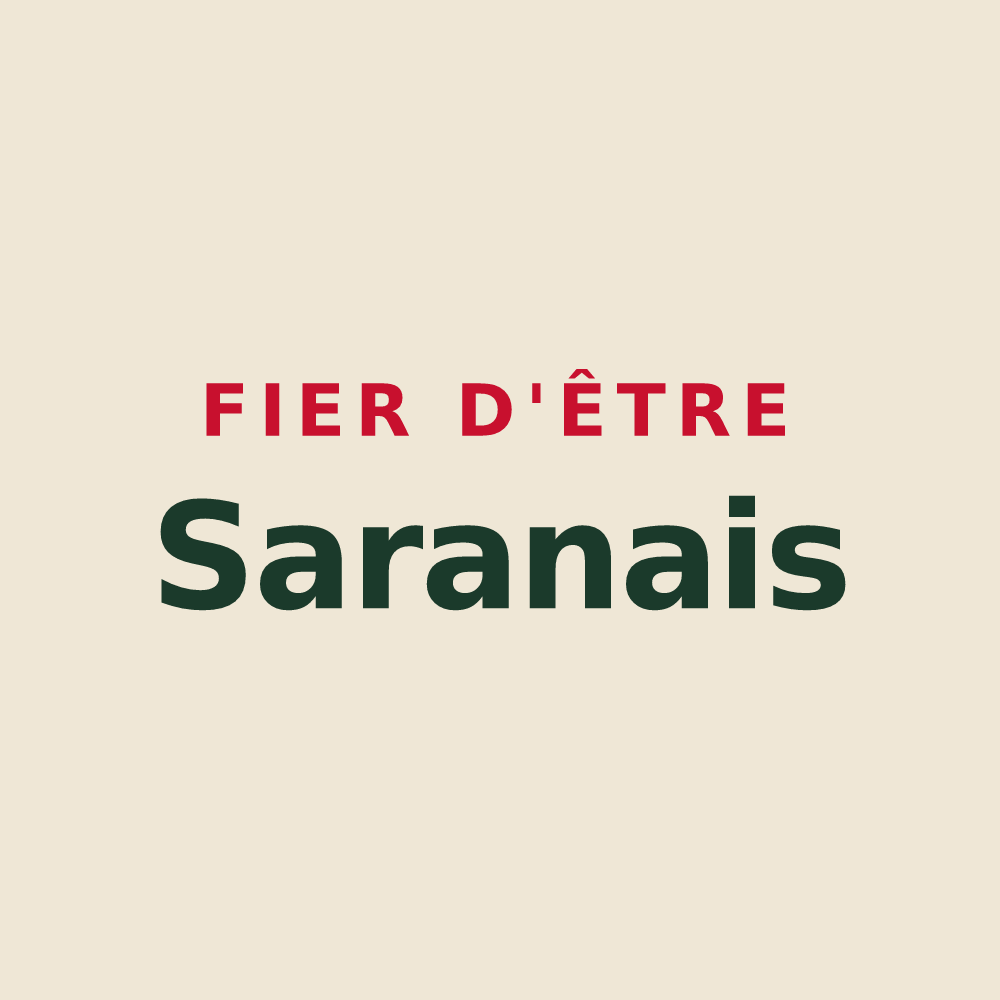 Tote bag « Fier d'être Saranais » — design pour Saran