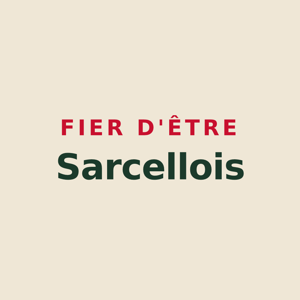 Tote bag « Fier d'être Sarcellois » — design pour Sarcelles