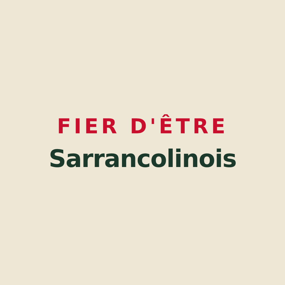 Tote bag « Fier d'être Sarrancolinois » — design pour Sarrancolin