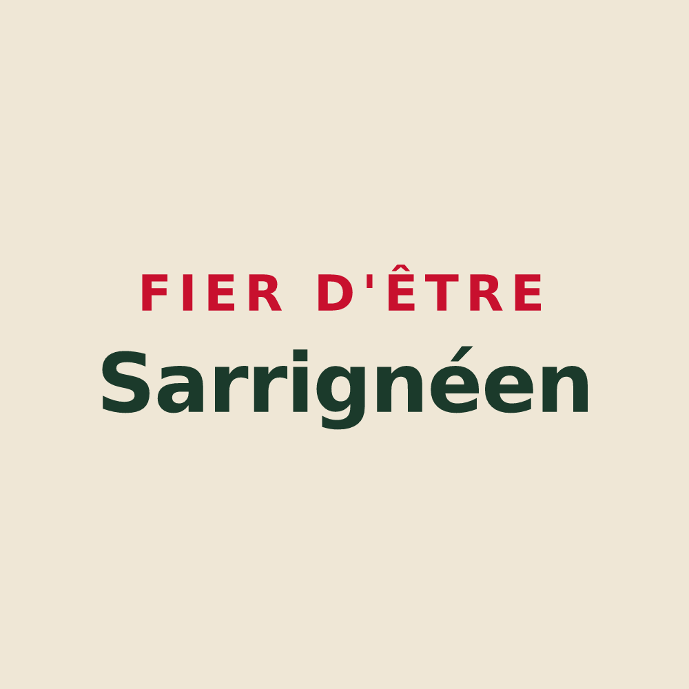 Tote bag « Fier d'être Sarrignéen » — design pour Sarrigné