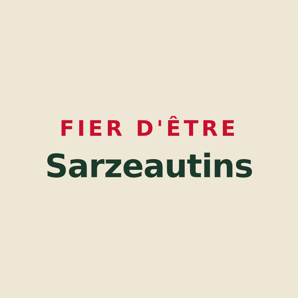 Tote bag « Fier d'être Sarzeautins » — design pour Sarzeau