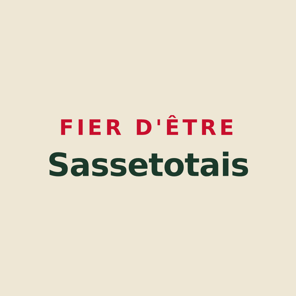 Tote bag « Fier d'être Sassetotais » — design pour Sassetot-le-Mauconduit