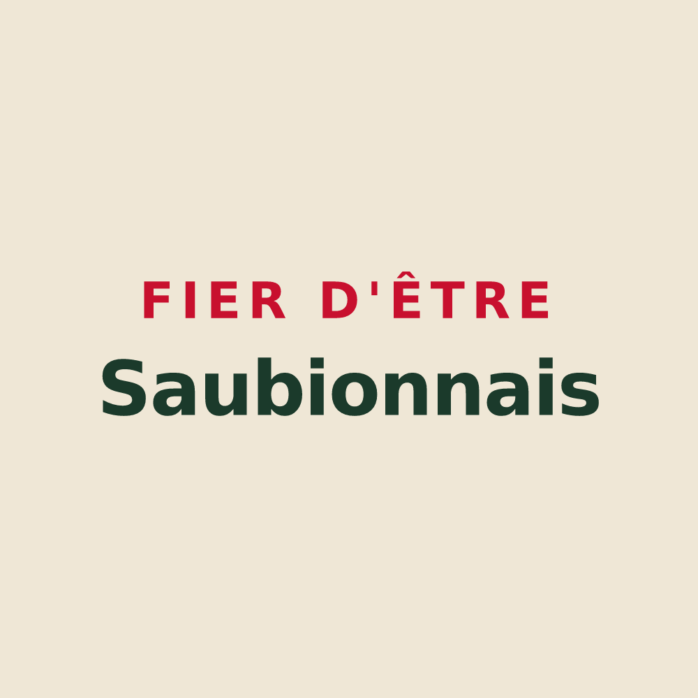 Tote bag « Fier d'être Saubionnais » — design pour Saubion