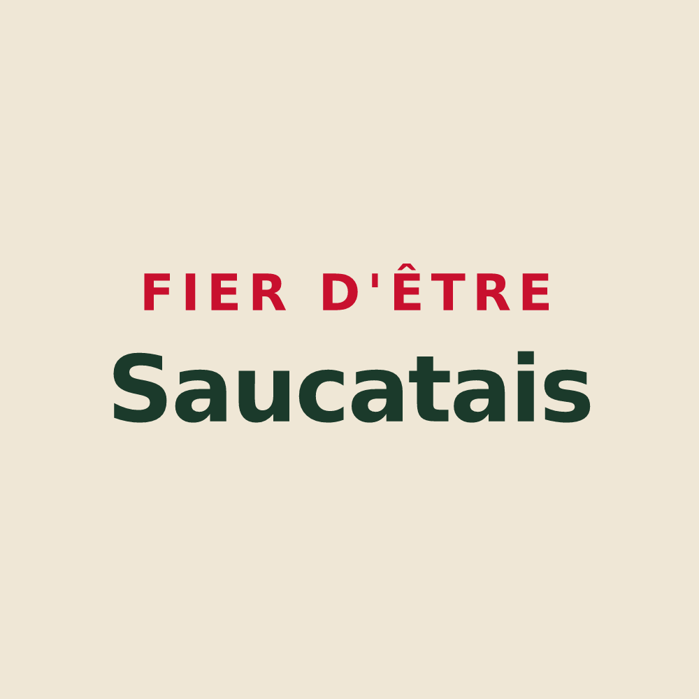 Tote bag « Fier d'être Saucatais » — design pour Saucats