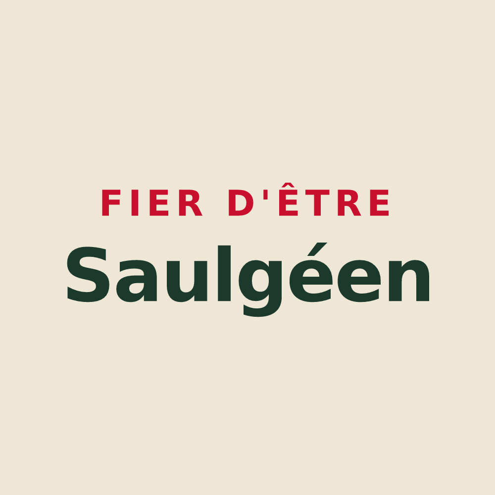 Tote bag « Fier d'être Saulgéen » — design pour Saulgé