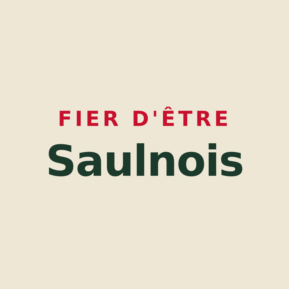 Tote bag « Fier d'être Saulnois » — design pour Saulnes