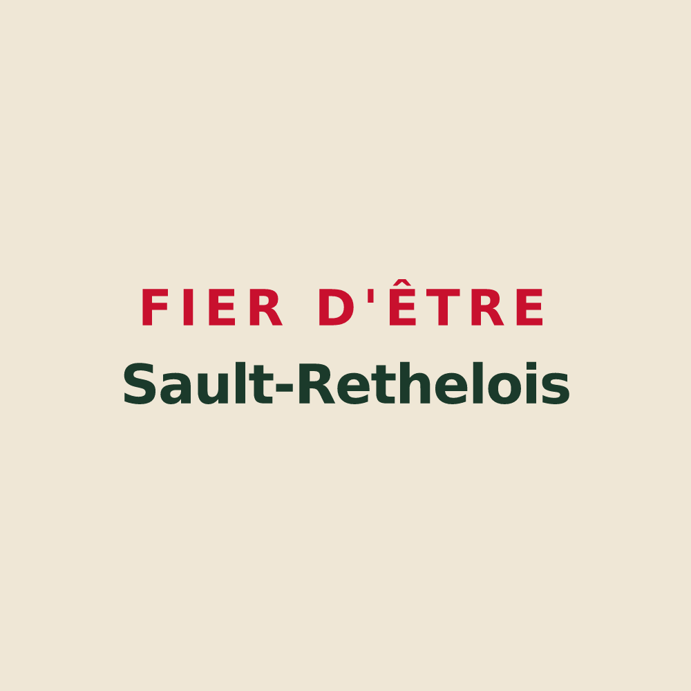 Tote bag « Fier d'être Sault-Rethelois » — design pour Sault-lès-Rethel