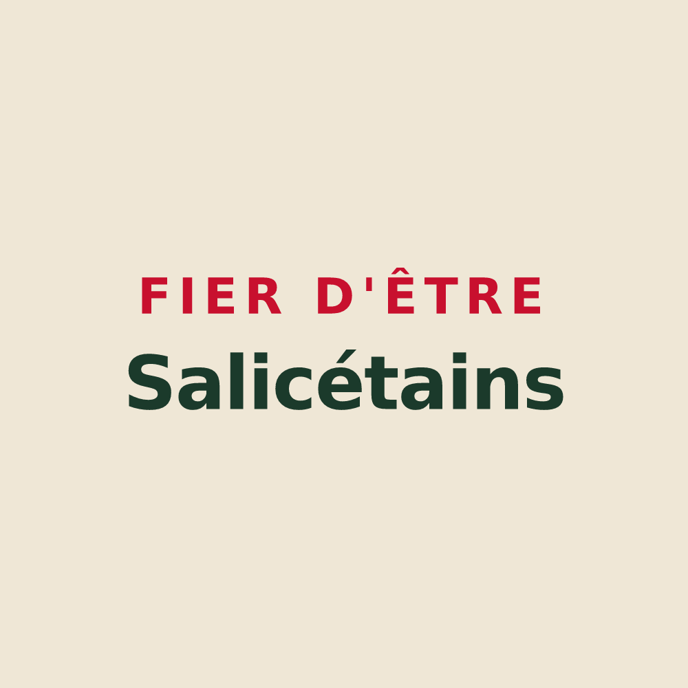 Tote bag « Fier d'être Salicétains » — design pour Saulzoir