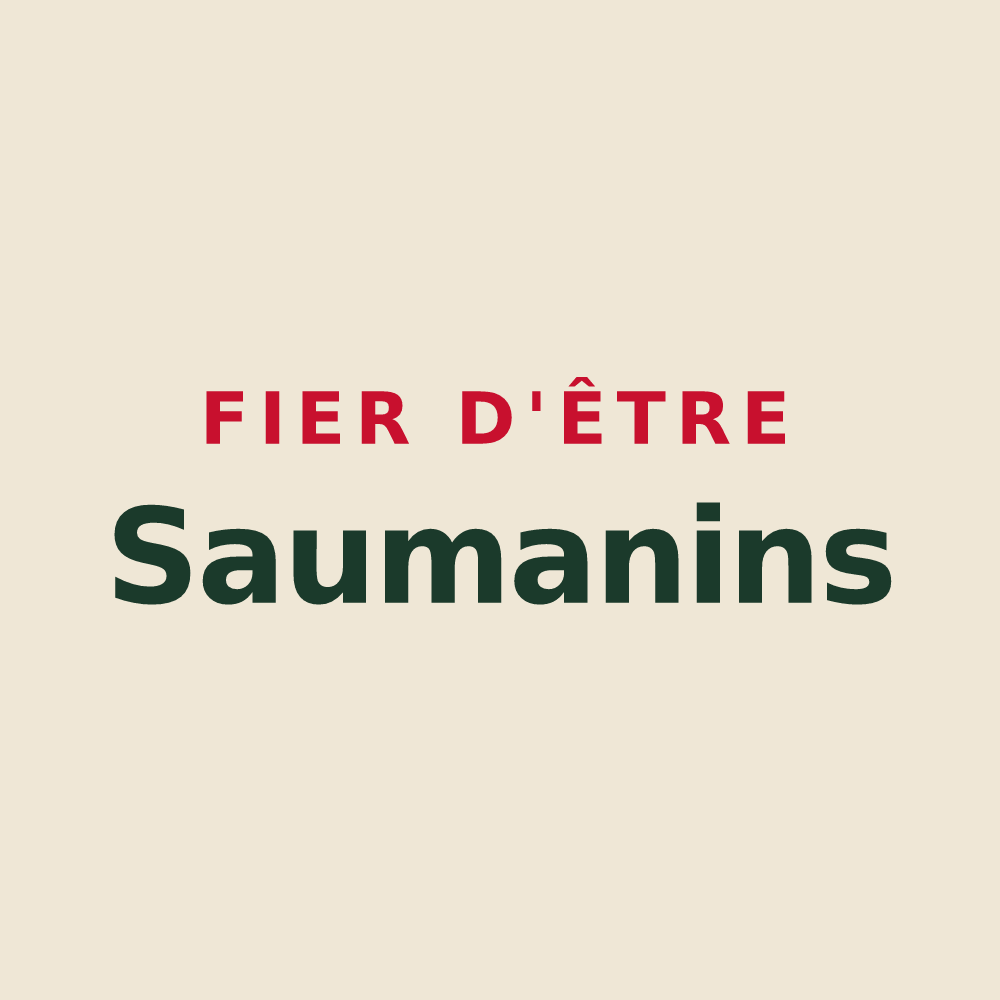 Tote bag « Fier d'être Saumanins » — design pour Saumane