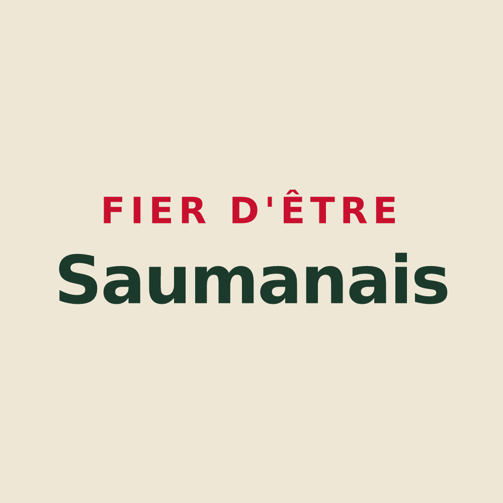 Tote bag « Fier d'être Saumanais » — design pour Saumane-de-Vaucluse