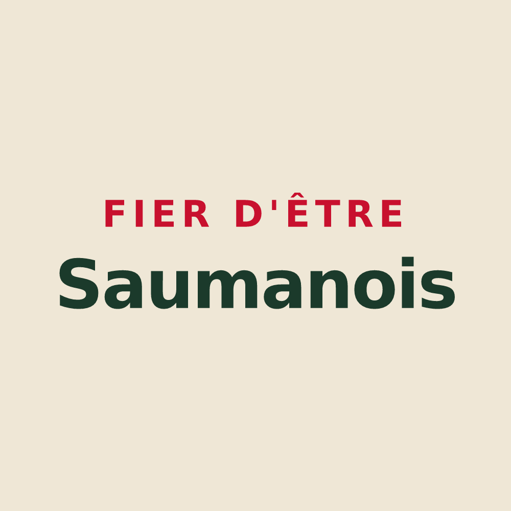 Tote bag « Fier d'être Saumanois » — design pour Saumane