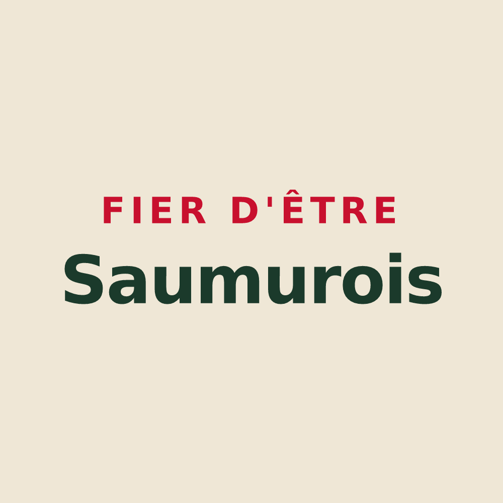 Tote bag « Fier d'être Saumurois » — design pour Saumur