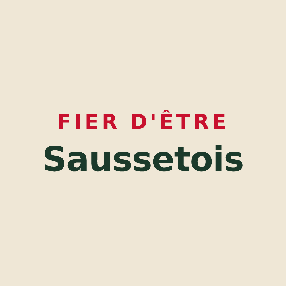 Tote bag « Fier d'être Saussetois » — design pour Sausset-les-Pins