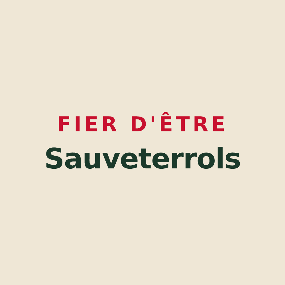 Tote bag « Fier d'être Sauveterrols » — design pour Sauveterre