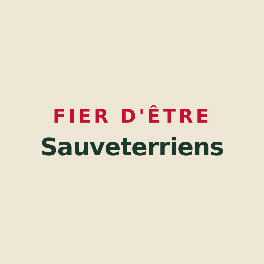 Tote bag « Fier d'être Sauveterriens » — design pour Sauveterre-de-Guyenne