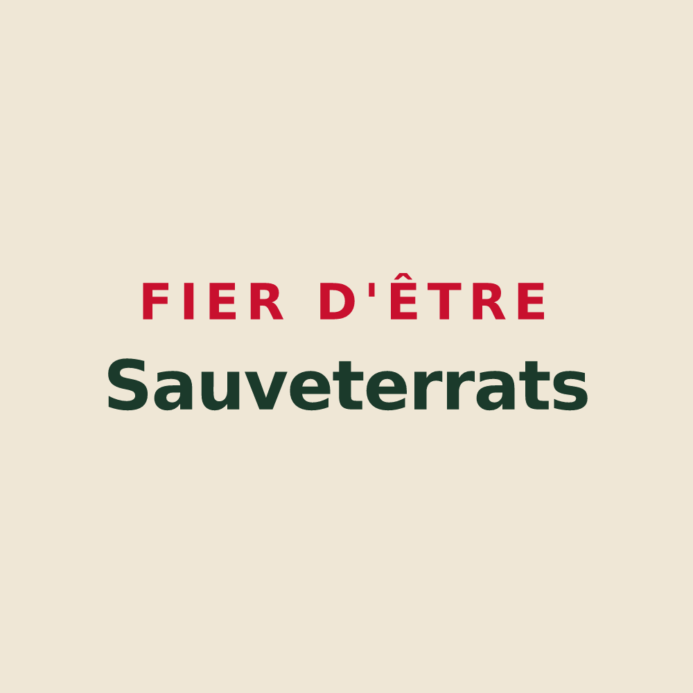 Tote bag « Fier d'être Sauveterrats » — design pour Sauveterre-de-Rouergue