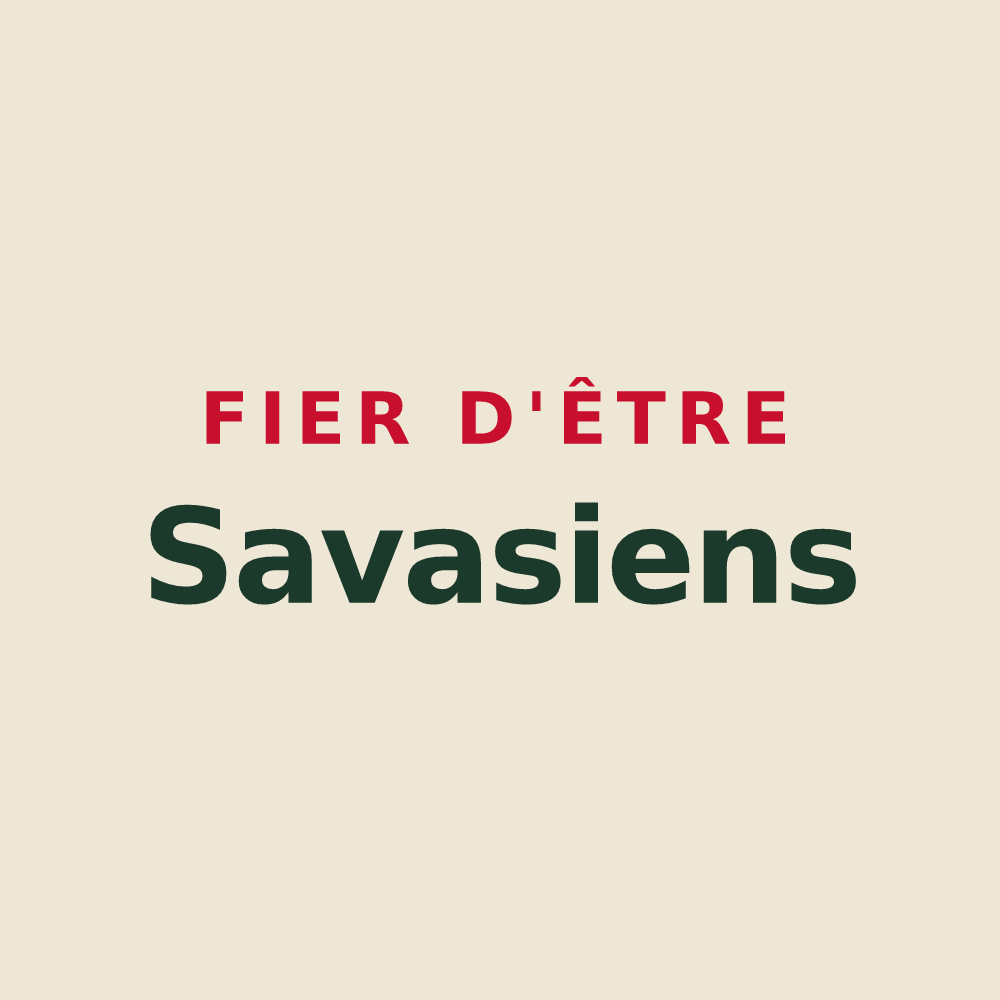 Tote bag « Fier d'être Savasiens » — design pour Savas-Mépin