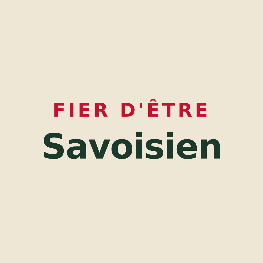 Tote bag « Fier d'être Savoisien » — design pour Savoisy