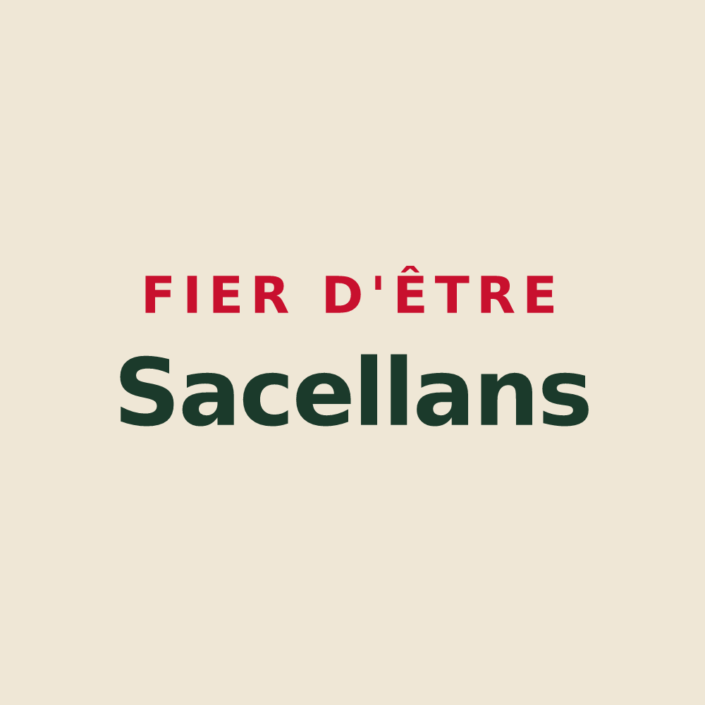 Tote bag « Fier d'être Sacellans » — design pour Saxel