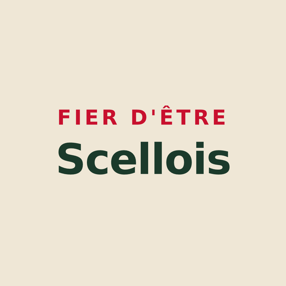 Tote bag « Fier d'être Scellois » — design pour Sceau-Saint-Angel