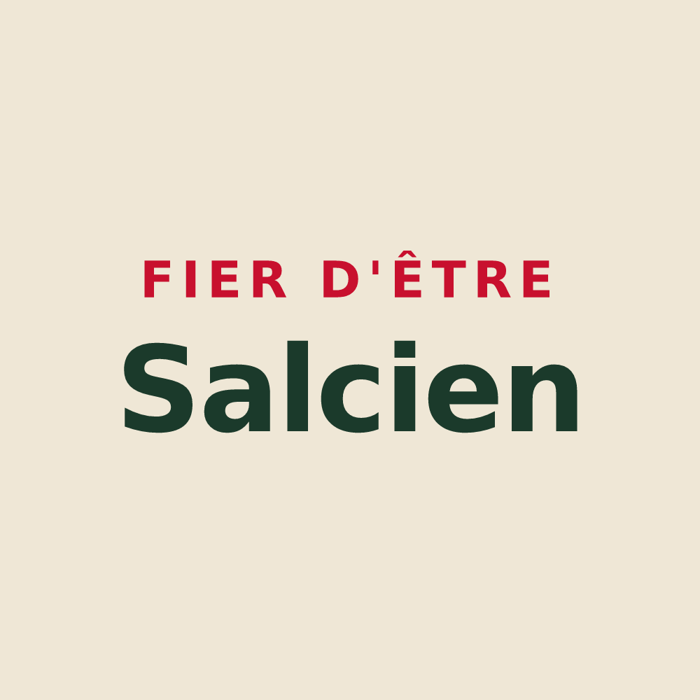Tote bag « Fier d'être Salcien » — design pour Sceaux-d'Anjou