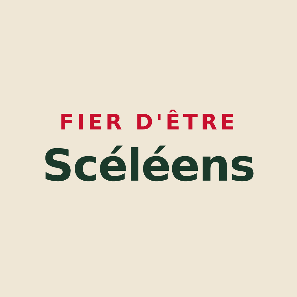 Tote bag « Fier d'être Scéléens » — design pour Sceaux-du-Gâtinais
