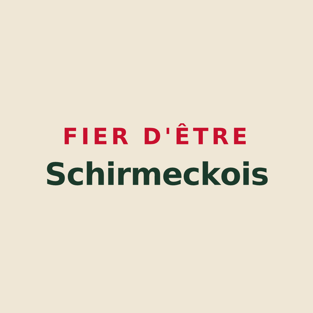Tote bag « Fier d'être Schirmeckois » — design pour Schirmeck