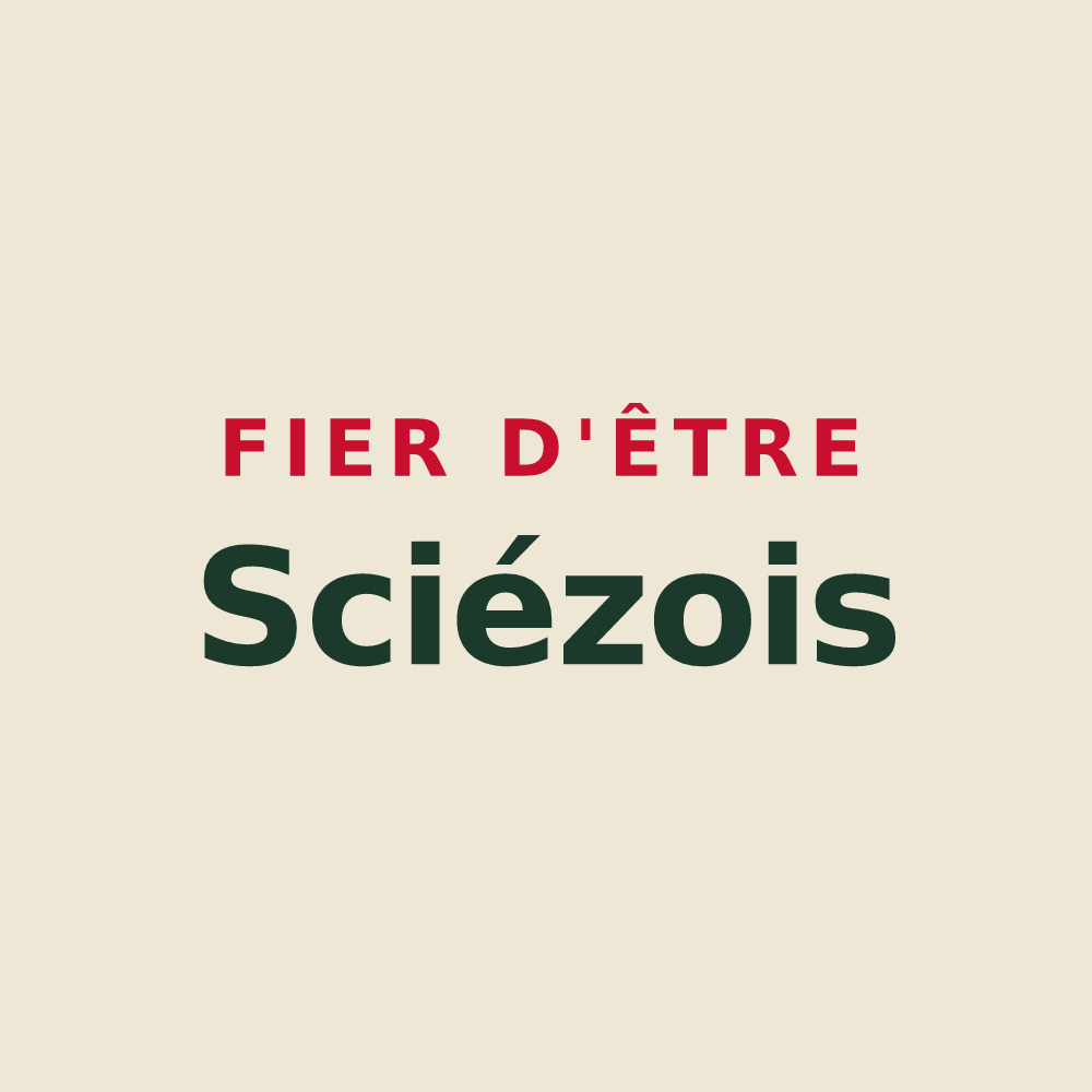 Tote bag « Fier d'être Sciézois » — design pour Sciez