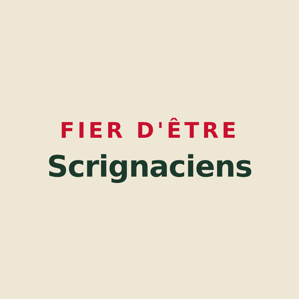 Tote bag « Fier d'être Scrignaciens » — design pour Scrignac