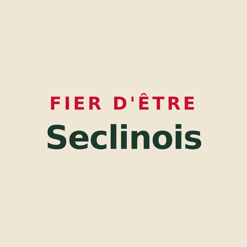 Tote bag « Fier d'être Seclinois » — design pour Seclin
