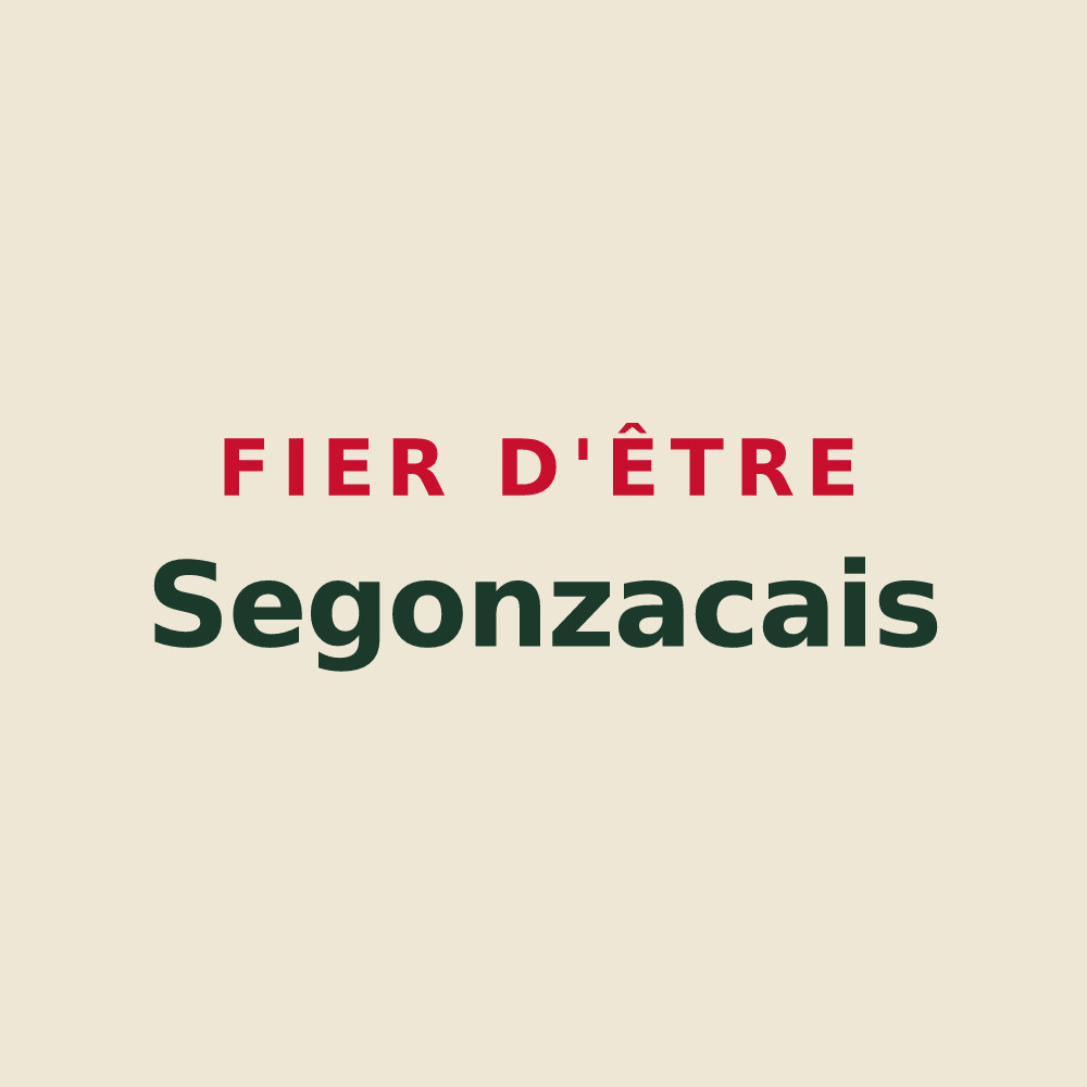 Tote bag « Fier d'être Segonzacais » — design pour Segonzac