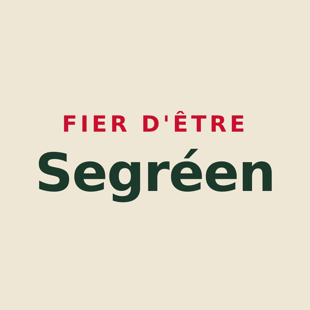 Tote bag « Fier d'être Segréen » — design pour Segré-en-Anjou Bleu