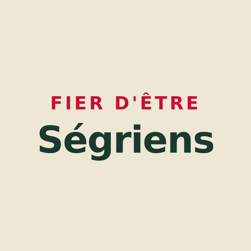 Tote bag « Fier d'être Ségriens » — design pour Ségry