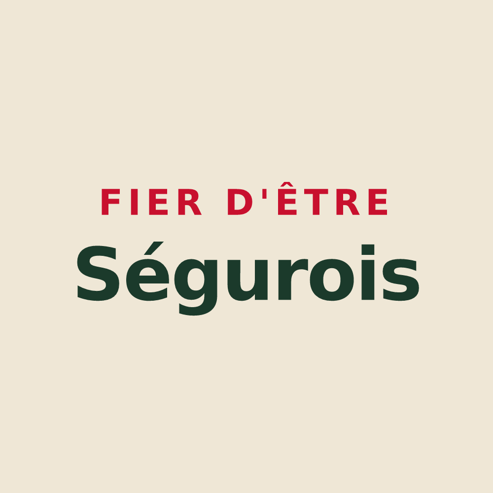 Tote bag « Fier d'être Ségurois » — design pour Ségur-le-Château