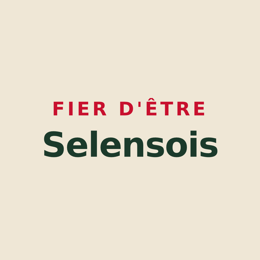 Tote bag « Fier d'être Selensois » — design pour Selens