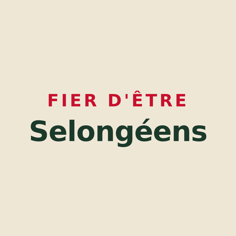 Tote bag « Fier d'être Selongéens » — design pour Selongey