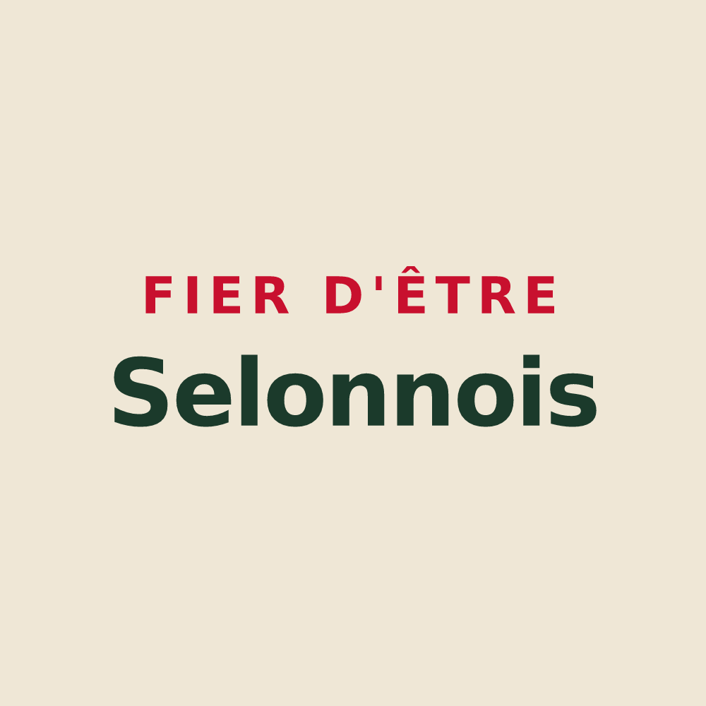 Tote bag « Fier d'être Selonnois » — design pour Selonnet