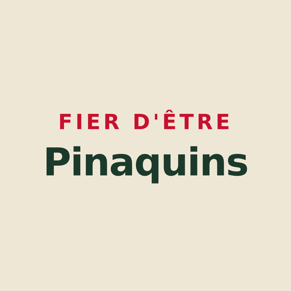 Tote bag « Fier d'être Pinaquins » — design pour Sempigny