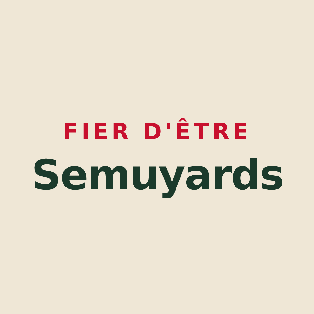 Tote bag « Fier d'être Semuyards » — design pour Semuy