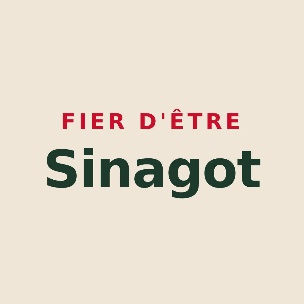 Tote bag « Fier d'être Sinagot » — design pour Séné