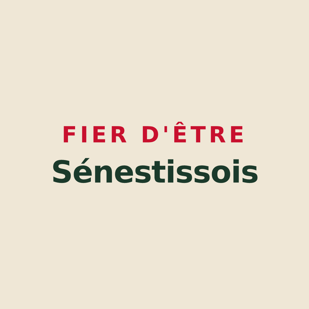 Tote bag « Fier d'être Sénestissois » — design pour Sénestis