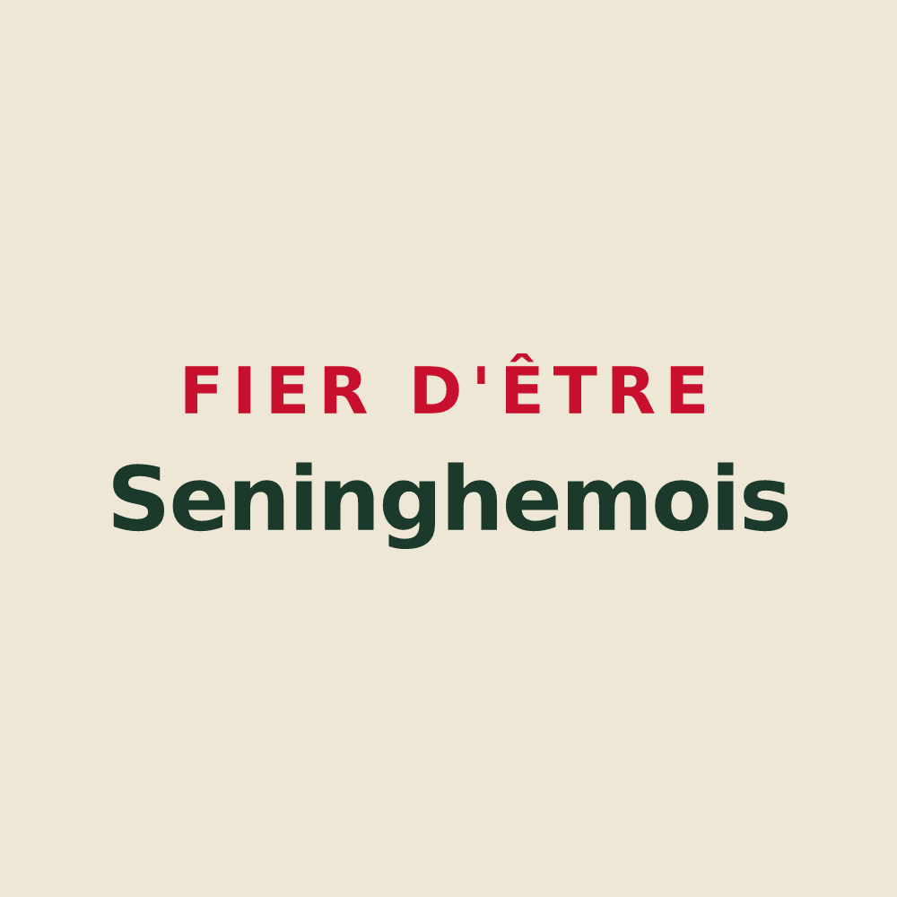 Tote bag « Fier d'être Seninghemois » — design pour Seninghem
