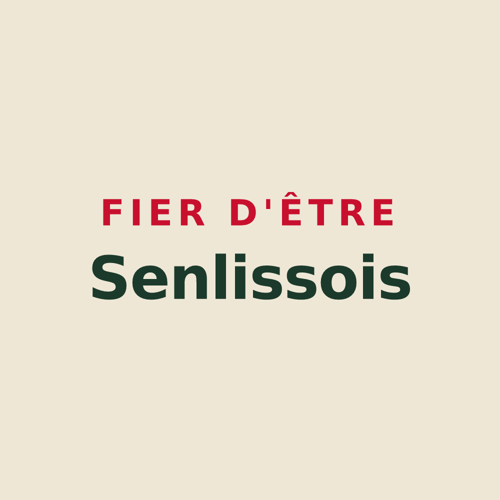 Tote bag « Fier d'être Senlissois » — design pour Senlisse